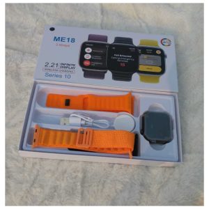 ME 18 Smart Watch 3 strips 2.21 Infinity display series 10